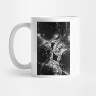 Black and White Disco Shining Balls Mug